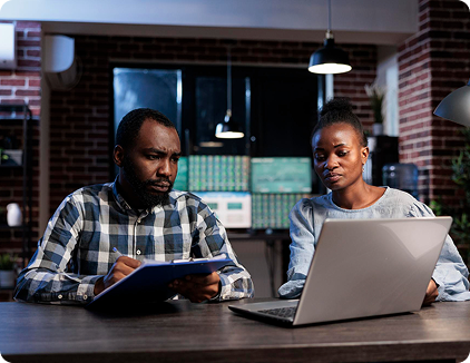 School staff collaborating